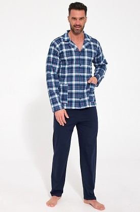Piżama Cornette 114/86 M-2XL rozpinana