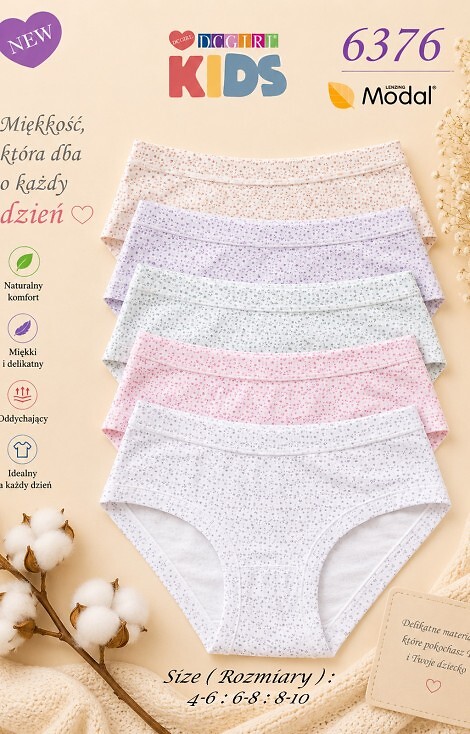 Figi DC Girl 6376 Dziecięce A'12