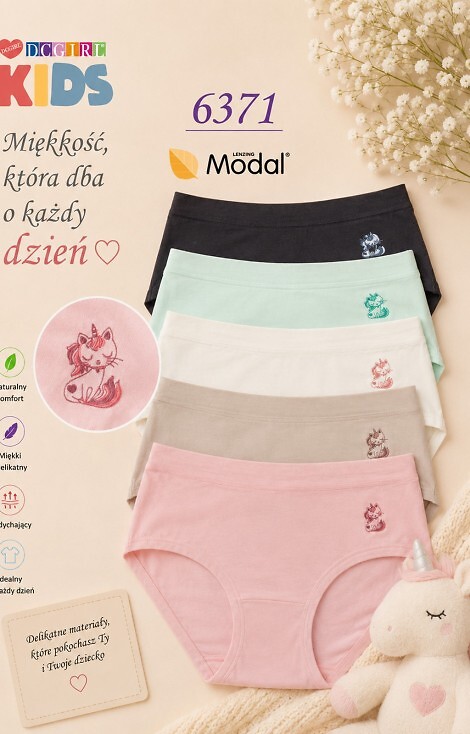 Figi DC Girl 6371 Dziecięce A'12