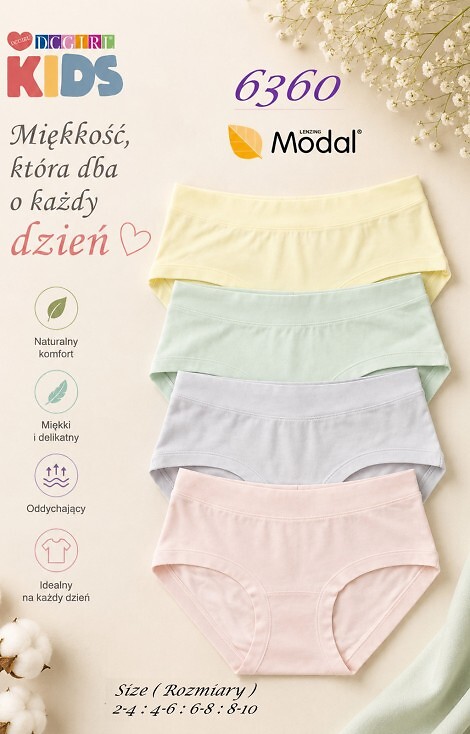 Figi DC Girl 6360 Dziecięce A'12