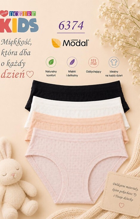 Figi DC Girl 6374 Dziecięce A'12