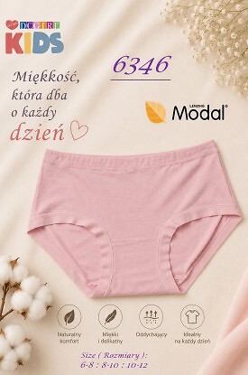 Figi DC Girl 6346 Dziecięce A'12 - zdjęcie 2