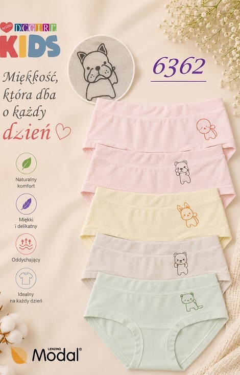 Figi DC Girl 6362 Dziecięce A'12