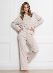 Piżama Leveza 1814 Yoko dł/r S-XL