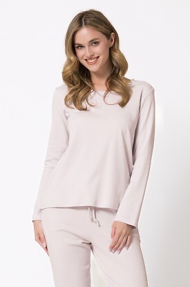 Piżama Leveza 1813 Yuki dł/r S-XL - zdjęcie 2