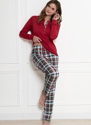 Leveza 1804 Wiesława long sleeve pajama set M-2XL