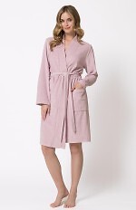 Szlafrok Leveza 1819 Emma dł/r M-2XL