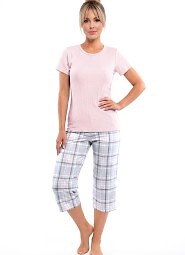 Piżama Donna Dani 3/4 kr/r S-XL