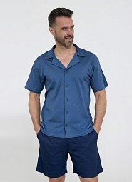 Piżama Cornette 2000/01 kr/r 3XL-5XL rozpinana
