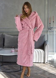 Szlafrok L&L 2631 Maya długi S-2XL