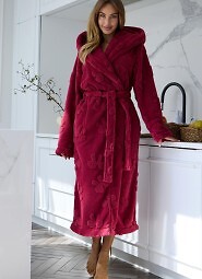 Szlafrok L&L 2631 Maya długi S-2XL