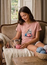 Piżama Cornette Young Girl 788/125 Kity 4 kr/r 140-164