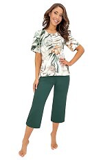 Piżama Donna Olivia 3/4 kr/r S-2XL
