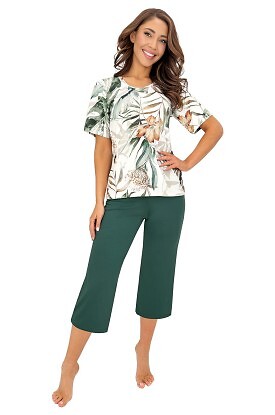 Piżama Donna Olivia 3/4 kr/r S-2XL - zdjęcie 2
