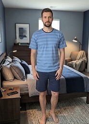 Piżama Cornette Various 338/54 kr/r 3XL-5XL