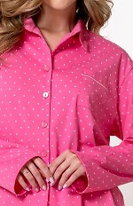 Piżama Leveza 1798 Zefira dł/r S-XL rozpinana