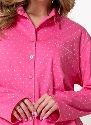 Piżama Leveza 1798 Zefira dł/r S-XL rozpinana