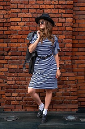 Sukienka De Lafense 062 Cote S-2XL - zdjęcie 2