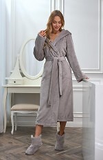 Szlafrok L&L 2602 Honey długi S-XL