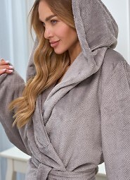 Szlafrok L&L 2602 Honey długi S-XL