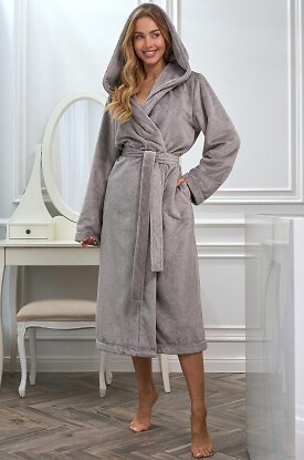 Szlafrok L&L 2602 Honey długi S-XL