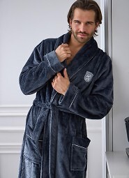 Szlafrok L&L 2661 Elegant M-2XL