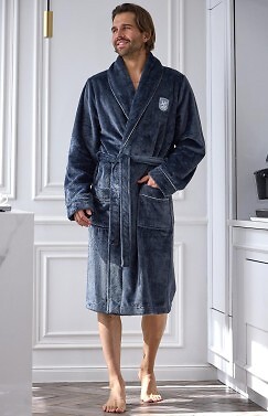 Szlafrok L&L 2661 Elegant M-2XL