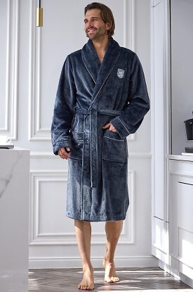 Szlafrok L&L 2661 Elegant M-2XL