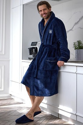 Szlafrok L&L 2661 Elegant M-2XL