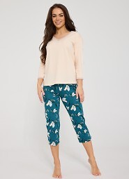 Piżama Cornette 1107/506 Ester 3/4 M-2XL