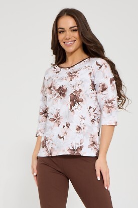 Piżama Cornette 147/499 Ashley 3/4 3XL-5XL - zdjęcie 2