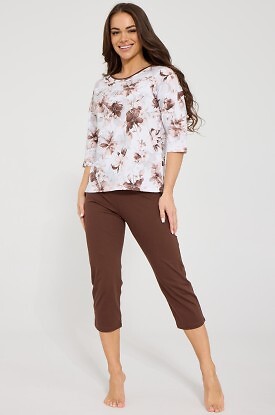 Piżama Cornette 147/499 Ashley 3/4 3XL-5XL