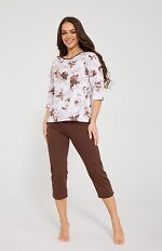 Piżama Cornette 147/499 Ashley 3/4 M-2XL