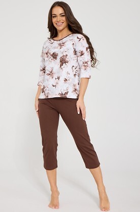 Piżama Cornette 147/499 Ashley 3/4 M-2XL