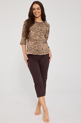 Piżama Cornette 147/492 Sahara 3/4 3XL-5XL