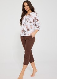 Piżama Cornette 162/498 Simone 3/4 3XL-5XL