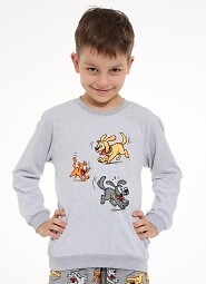 Piżama Cornette Kids Boy 593/190 Fun dł/r 98-128