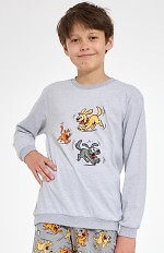 Piżama Cornette Young Boy 966/190 Fun dł/r 134-164