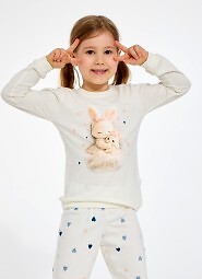 Piżama Cornette Kids Girl 594/201 Sleeping dł/r 86-128