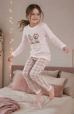 Piżama Cornette Young Girl 592/202 Be My Friend dł/r 134-164