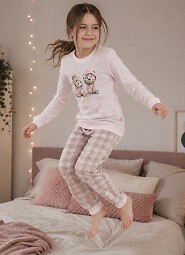 Piżama Cornette Young Girl 592/202 Be My Friend dł/r 134-164
