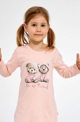 Koszula Cornette Kids Girl 549/209 Be My Friend 2 dl/r 98-128 - zdjęcie 2