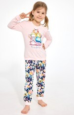 Piżama Cornette Kids Girl 594/210 Friendship dł/r 86-128