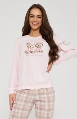 Piżama Cornette 671/477 Be My Friend dł/r S-2XL