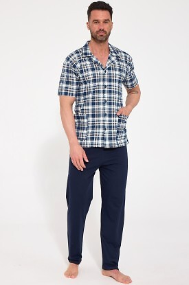 Piżama Cornette 318/61 kr/r 3XL-5XL rozpinana
