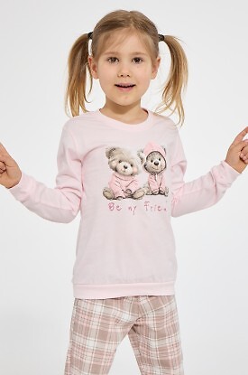 Piżama Cornette Kids Girl 594/202 Be My Friend dł/r 86-128 - zdjęcie 2