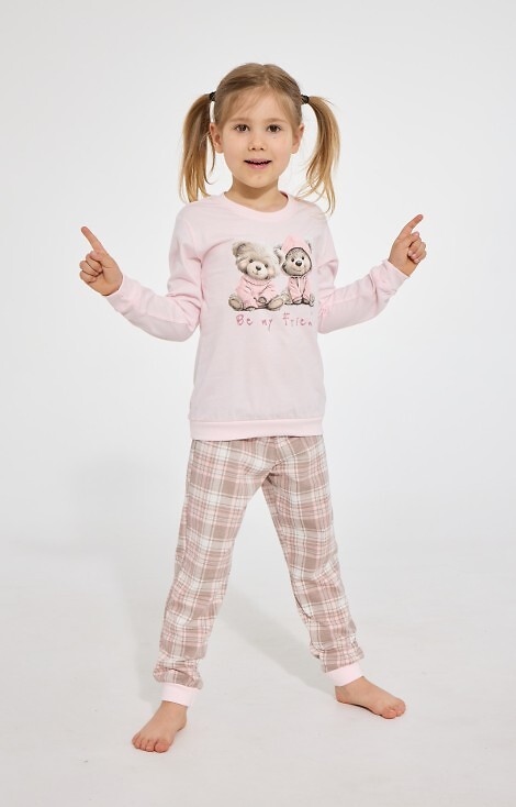 Piżama Cornette Kids Girl 594/202 Be My Friend dł/r 86-128