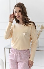 Piżama Taro 3617 Marigold dł/r S-XL Z26/27