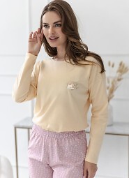 Piżama Taro 3617 Marigold dł/r S-XL Z26/27