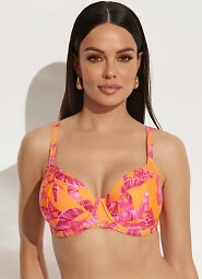 Ava Sk 291 Pink Papaya Full Cup bikini top